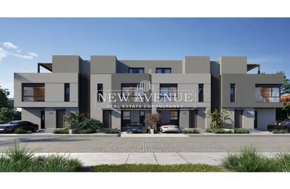 Townhouse - 5 Bedrooms - 5 Bathrooms for sale in The Valleys - Mostakbal City - Future City - Cairo