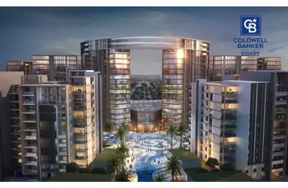 Duplex - 2 Bedrooms - 2 Bathrooms for sale in Park Side Residence - Zed Towers - Sheikh Zayed Compounds - Sheikh Zayed City - Giza