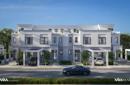 Twin House - 5 Bedrooms - 5 Bathrooms for sale in Vye Sodic - New Zayed City - Sheikh Zayed City - Giza