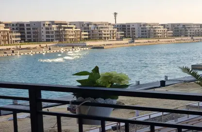 Chalet - 2 Bedrooms - 2 Bathrooms for rent in Marassi - Sidi Abdel Rahman - North Coast