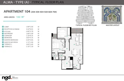 Apartment - 2 Bedrooms - 2 Bathrooms for sale in Santorini - New Alamein City - Al Alamein - North Coast