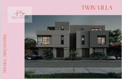 Twin House - 3 Bedrooms - 3 Bathrooms for sale in HAP Town - Mostakbal City Compounds - Mostakbal City - Future City - Cairo