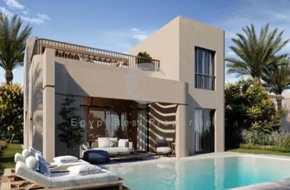 Twin House - 4 Bedrooms - 5 Bathrooms for sale in Makadi Orascom Resort - Makadi - Hurghada - Red Sea