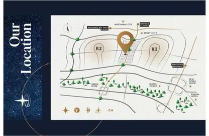 محل تجاري - استوديو - 1 حمام للبيع في جولدن تاور 1 - ام يو-23 - العاصمة الإدارية الجديدة - القاهرة