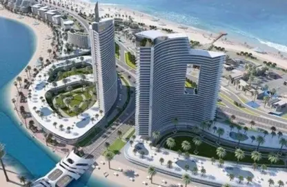 Apartment - 2 Bedrooms - 2 Bathrooms for sale in The Gate Towers - New Alamein City - North Coast