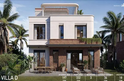 Villa - 5 Bedrooms - 5 Bathrooms for sale in Crescent Walk - 5th Settlement Compounds - The 5th Settlement - New Cairo City - Cairo