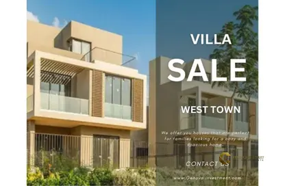 Villa - 3 Bedrooms - 3 Bathrooms for sale in Westown - Sheikh Zayed Compounds - Sheikh Zayed City - Giza