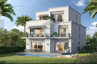 Villa - 4 Bedrooms - 4 Bathrooms for sale in Belle Vie - New Zayed City - Sheikh Zayed City - Giza