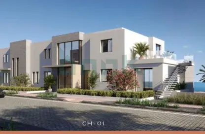 Townhouse - 3 Bedrooms - 3 Bathrooms for sale in Majada - Al Ain Al Sokhna - Suez