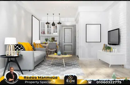 Apartment - 2 Bedrooms - 1 Bathroom for sale in Gleim Square - Glim - Hay Sharq - Alexandria