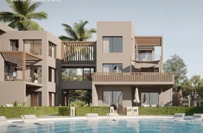 Chalet - 3 Bedrooms - 4 Bathrooms for sale in Makadi Orascom Resort - Makadi - Hurghada - Red Sea