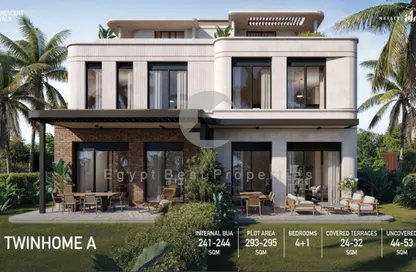 Twin House - 5 Bedrooms - 5 Bathrooms for sale in District 5 - 5th Settlement Compounds - The 5th Settlement - New Cairo City - Cairo