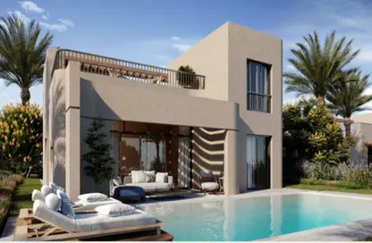 Twin House - 4 Bedrooms - 4 Bathrooms for sale in Makadi Orascom Resort - Makadi - Hurghada - Red Sea