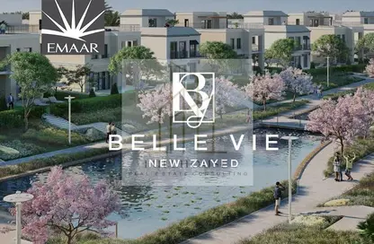 Villa - 3 Bedrooms - 3 Bathrooms for sale in Belle Vie - New Zayed City - Sheikh Zayed City - Giza