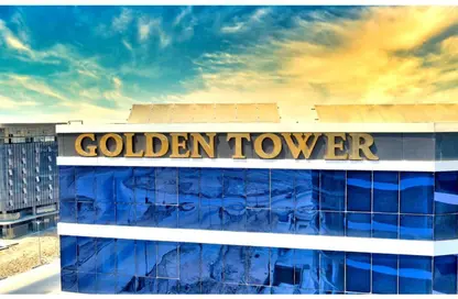 Office Space - Studio - 1 Bathroom for rent in Golden Tower 1 - MU-23 - New Capital City - Cairo