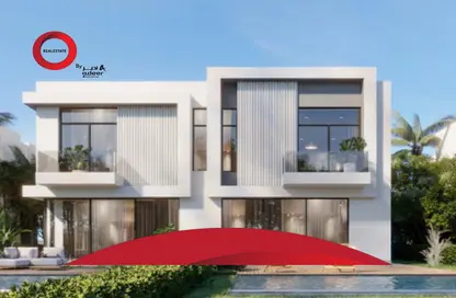 Twin House - 4 Bedrooms - 5 Bathrooms for sale in Azha North - Ras Al Hekma - North Coast