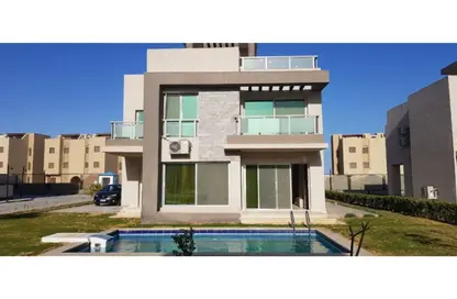 Villa - 7 Bedrooms - 4 Bathrooms for sale in Aroma Residence - Al Ain Al Sokhna - Suez