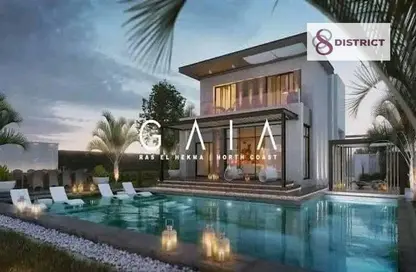 Villa - 5 Bedrooms - 4 Bathrooms for sale in Gaia - Ras Al Hekma - North Coast