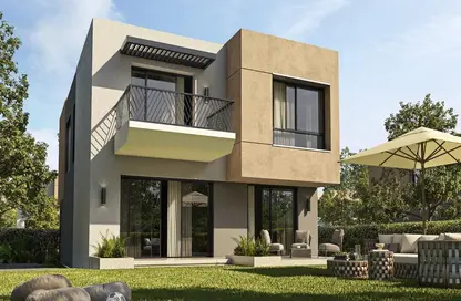 Villa - 4 Bedrooms - 5 Bathrooms for sale in HAP Town - Mostakbal City Compounds - Mostakbal City - Future City - Cairo