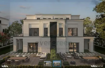 Twin House - 5 Bedrooms - 5 Bathrooms for sale in MarVille New Zayed - New Zayed City - Sheikh Zayed City - Giza