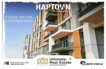 Apartment - 2 Bedrooms - 2 Bathrooms for sale in HAP Town - Mostakbal City Compounds - Mostakbal City - Future City - Cairo