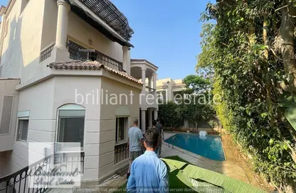 Villa - 5 Bedrooms - 5 Bathrooms for rent in Katameya Residence - The 1st Settlement - New Cairo City - Cairo