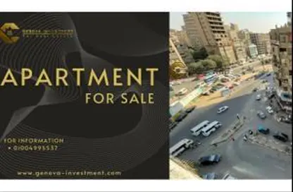 Apartment - 3 Bedrooms - 2 Bathrooms for sale in Gameat Al Dewal Al Arabeya St. - Mohandessin - Giza