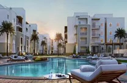 Apartment - 2 Bedrooms - 2 Bathrooms for sale in Terrace Compound - Sheikh Zayed Compounds - Sheikh Zayed City - Giza