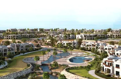 Chalet - 2 Bedrooms - 3 Bathrooms for sale in Makadi Orascom Resort - Makadi - Hurghada - Red Sea