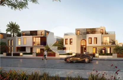 Townhouse - 4 Bedrooms - 5 Bathrooms for sale in Vye Sodic - New Zayed City - Sheikh Zayed City - Giza