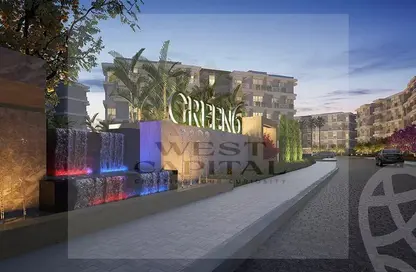 Apartment - 2 Bedrooms - 2 Bathrooms for sale in Green 6 - 6 October Compounds - 6 October City - Giza