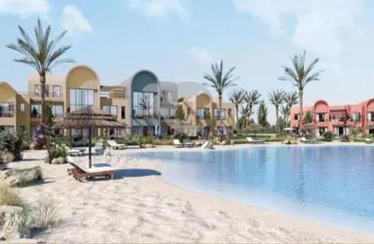 Chalet - 2 Bedrooms - 2 Bathrooms for sale in Kamaran - Al Gouna - Hurghada - Red Sea