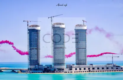 Apartment - 2 Bedrooms - 2 Bathrooms for sale in North Edge Towers - New Alamein City - North Coast