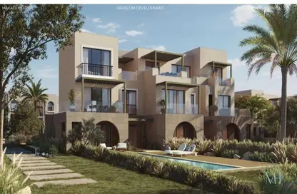 Townhouse - 3 Bedrooms - 3 Bathrooms for sale in Kamaran - Al Gouna - Hurghada - Red Sea