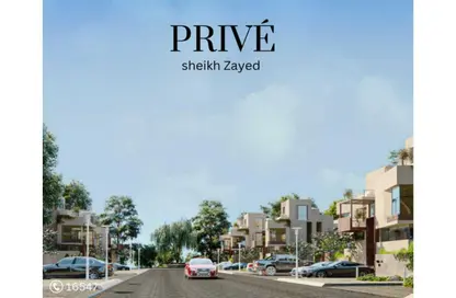 Townhouse - 4 Bedrooms - 3 Bathrooms for sale in Gates Prive - Waslet Dahshur Road - Sheikh Zayed City - Giza