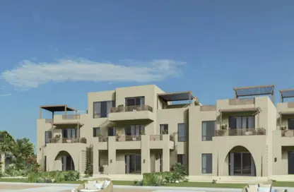 Chalet - 2 Bedrooms - 3 Bathrooms for sale in Joubal Lagoon Phase 2 - Al Gouna - Hurghada - Red Sea