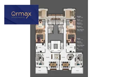 Apartment - 3 Bedrooms - 3 Bathrooms for sale in Al Imam Malik St. - 6th District - Obour City - Qalyubia