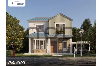 iVilla - 3 Bedrooms - 4 Bathrooms for sale in Aliva - Mostakbal City Compounds - Mostakbal City - Future City - Cairo