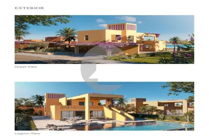 Villa - 6 Bedrooms - 7 Bathrooms for sale in Shedwan Resort - Al Gouna - Hurghada - Red Sea