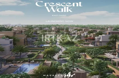 Apartment - 3 Bedrooms - 3 Bathrooms for sale in Crescent Walk - 5th Settlement Compounds - The 5th Settlement - New Cairo City - Cairo