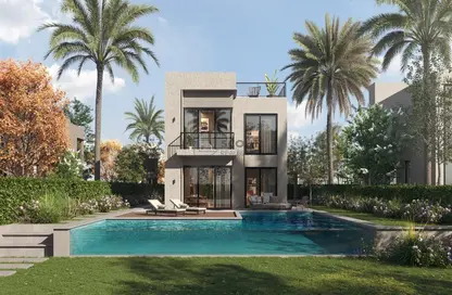 Villa - 4 Bedrooms - 4 Bathrooms for sale in O West - 6 October Compounds - 6 October City - Giza