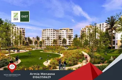 Apartment - 2 Bedrooms - 3 Bathrooms for sale in Zed East - 5th Settlement Compounds - The 5th Settlement - New Cairo City - Cairo