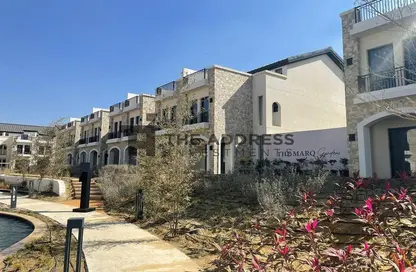 Townhouse - 4 Bedrooms - 4 Bathrooms for sale in The Water MarQ - South Teseen St. - The 5th Settlement - New Cairo City - Cairo