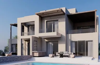 Townhouse - 4 Bedrooms - 5 Bathrooms for sale in Kamaran - Al Gouna - Hurghada - Red Sea