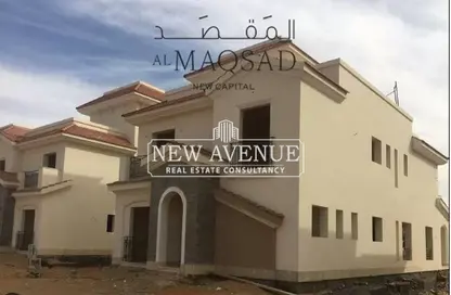 Villa - 4 Bedrooms - 4 Bathrooms for sale in Al Maqsad - New Capital Compounds - New Capital City - Cairo