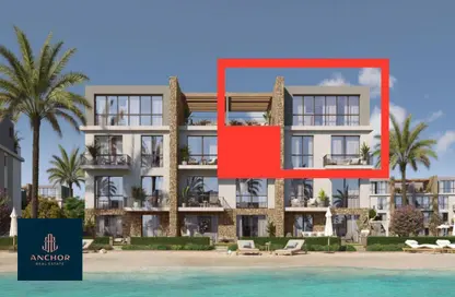 Duplex - 2 Bedrooms - 2 Bathrooms for sale in Silver Sands - Qesm Marsa Matrouh - North Coast