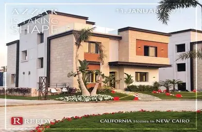 Twin House - 6 Bedrooms - 4 Bathrooms for sale in Azzar - 5th Settlement Compounds - The 5th Settlement - New Cairo City - Cairo