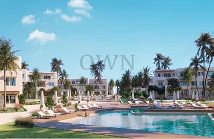 Chalet - 4 Bedrooms - 3 Bathrooms for sale in Hacienda West - Ras Al Hekma - North Coast