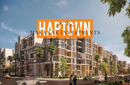 Apartment - 2 Bedrooms - 2 Bathrooms for sale in HAP Town - Mostakbal City Compounds - Mostakbal City - Future City - Cairo