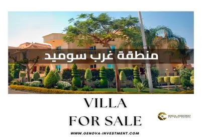 Villa - 5 Bedrooms - 6 Bathrooms for sale in West Somid Road - West Somid - 6 October City - Giza